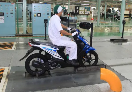 AHM Rilis warna dan striping baru Honda BeAT….
