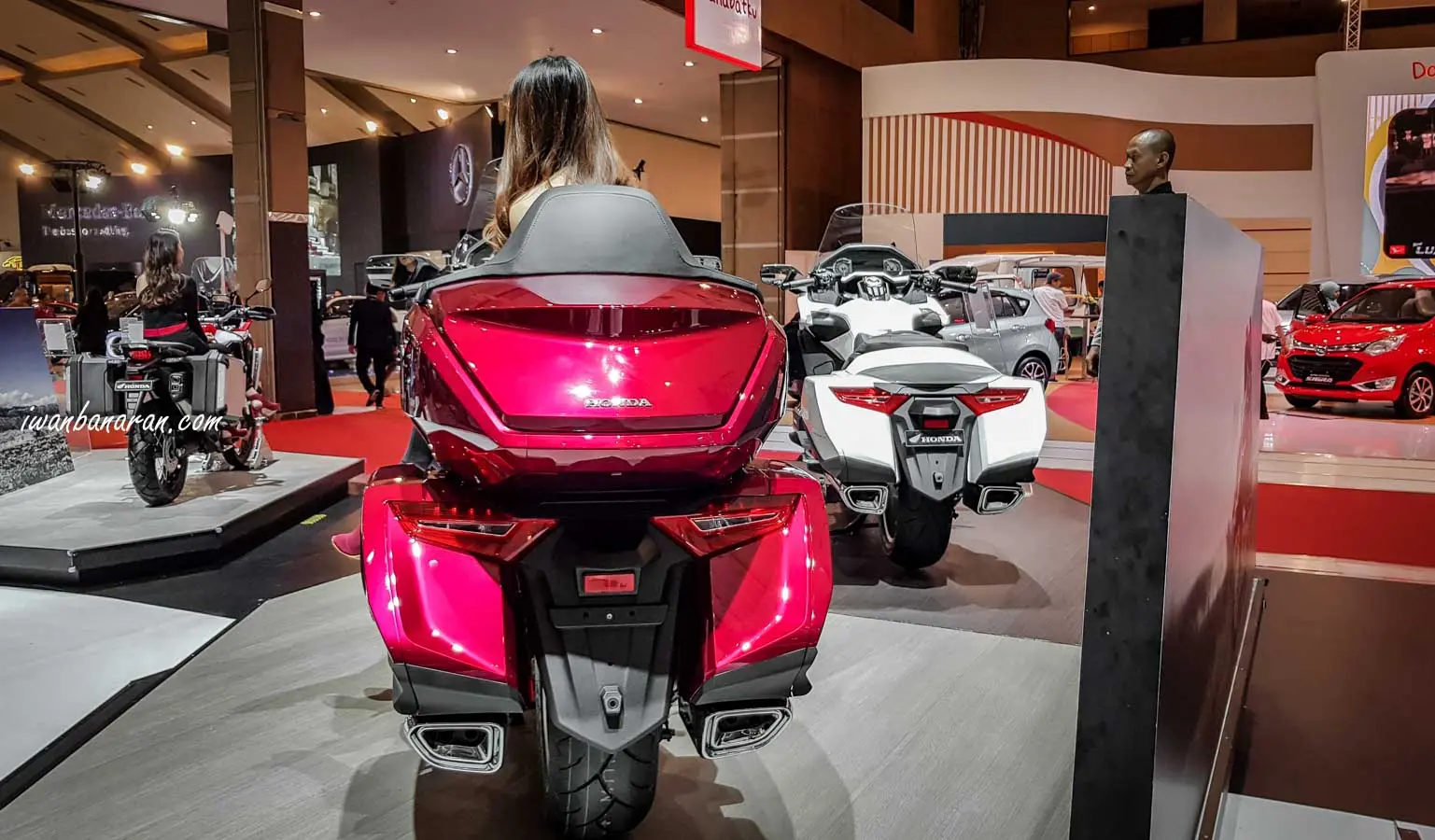 Mega gallery Honda Gold Wing 2018, motor seharga 1 Milyarrrrr