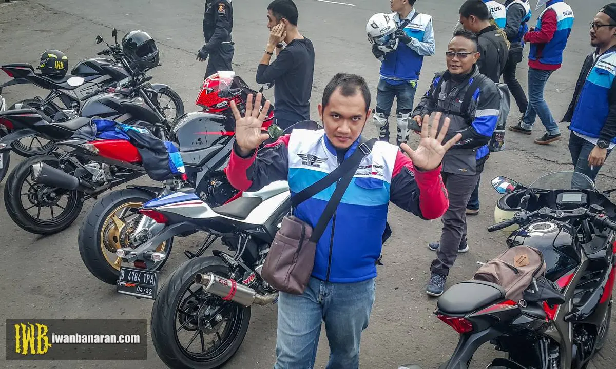 Sunmori bersama Suzuki GSX150… — bahasan tidak jauh dari busi dan gear