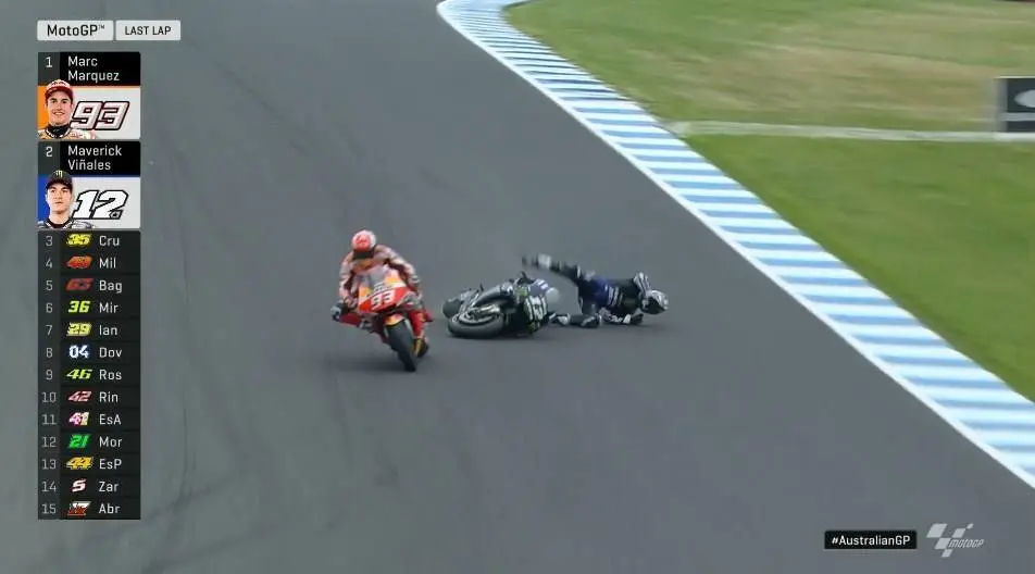 [Motogp Australia 2019] Vinales dlosor, Marquez juara….hora kaget