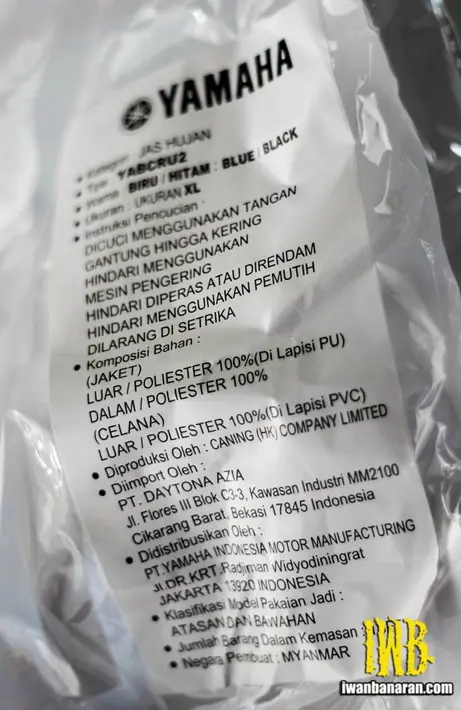 Jas hujan Yamaha (6)