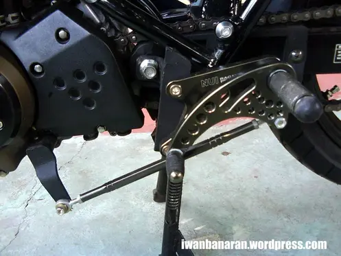 Foot step underbone Kawasaki Athlete…makin Pede aja bro
