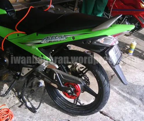 DSC00176 Modifikasi ringan Kawasaki Athlete…tampilan langsung beda