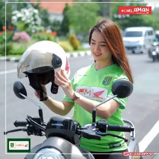 PT MPM Honda terus genjot kampanye keselamatan berkendara….supporter bonek disasar