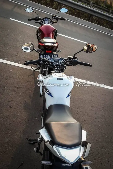 ergonomi new cb150r vs NVA
