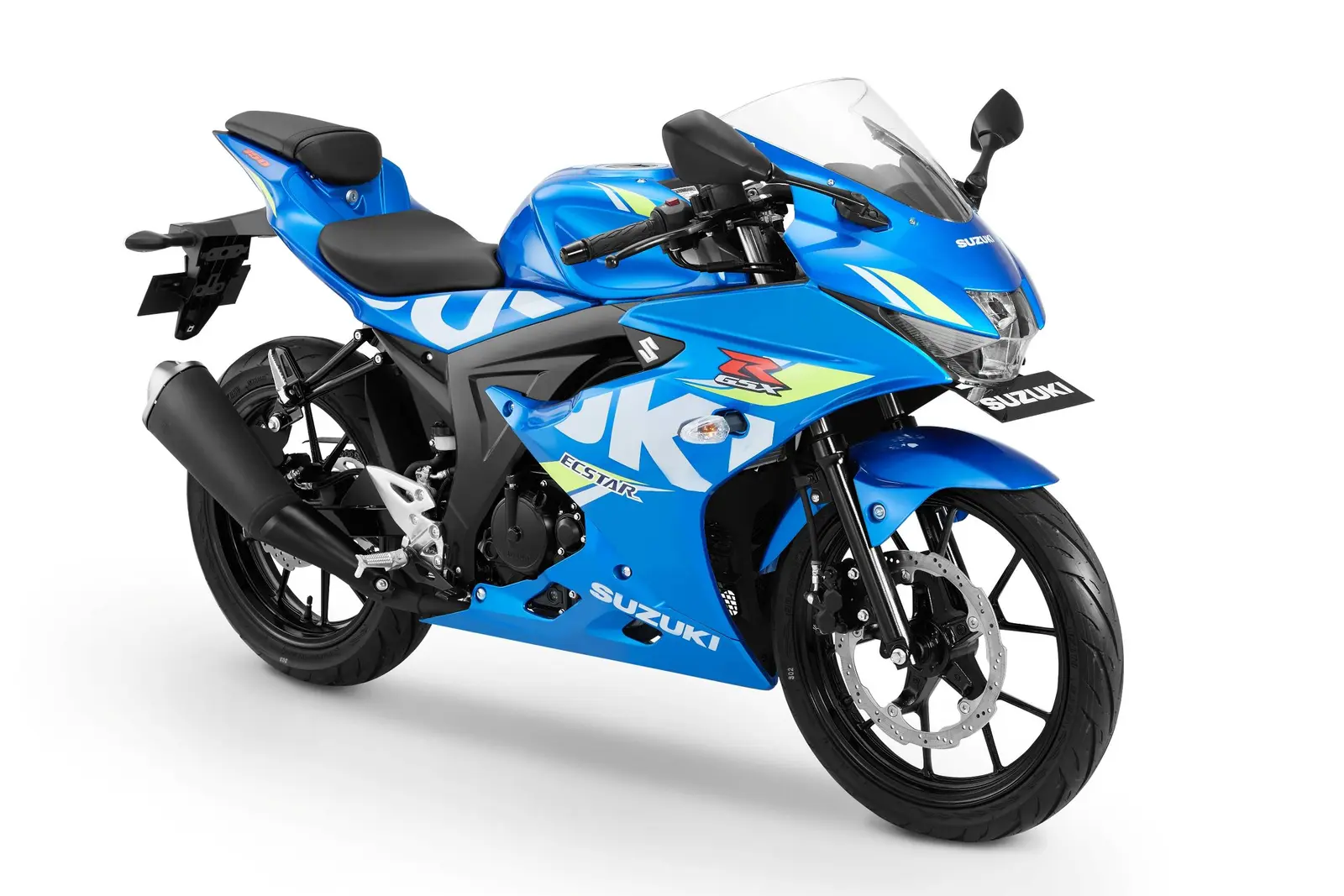 Mega gallery Suzuki new GSX-R150 warna 2018, warna putih hilang