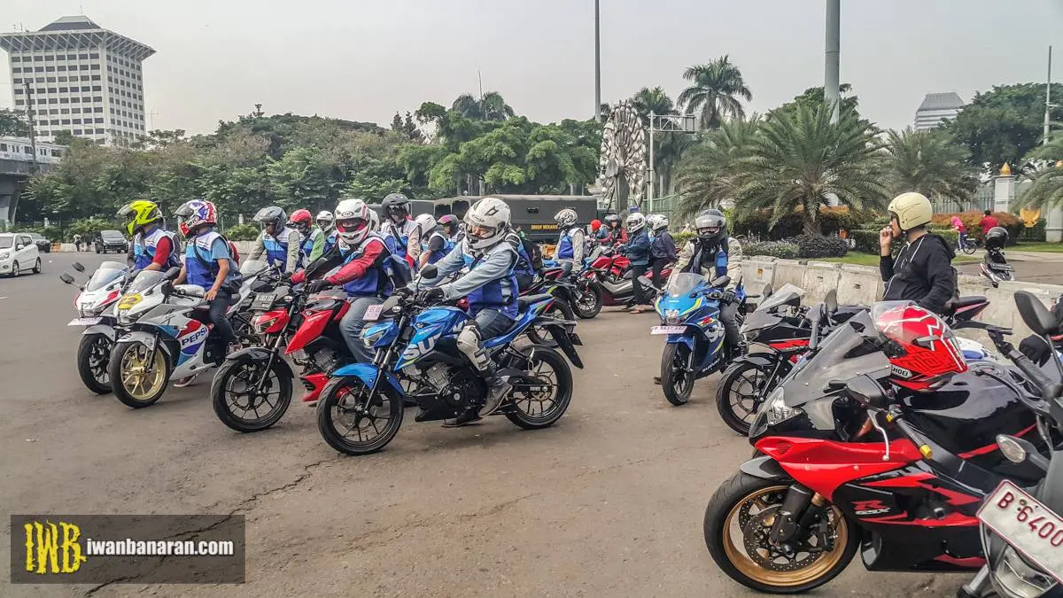 Sunmori bersama Suzuki GSX150… — bahasan tidak jauh dari busi dan gear