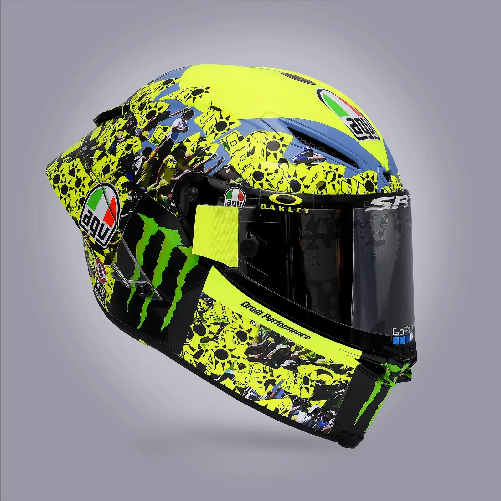 Ditaksir seharga 2 Milyar, helm Misano-Valentino Rossi dimasukkan ke Brankas Bank