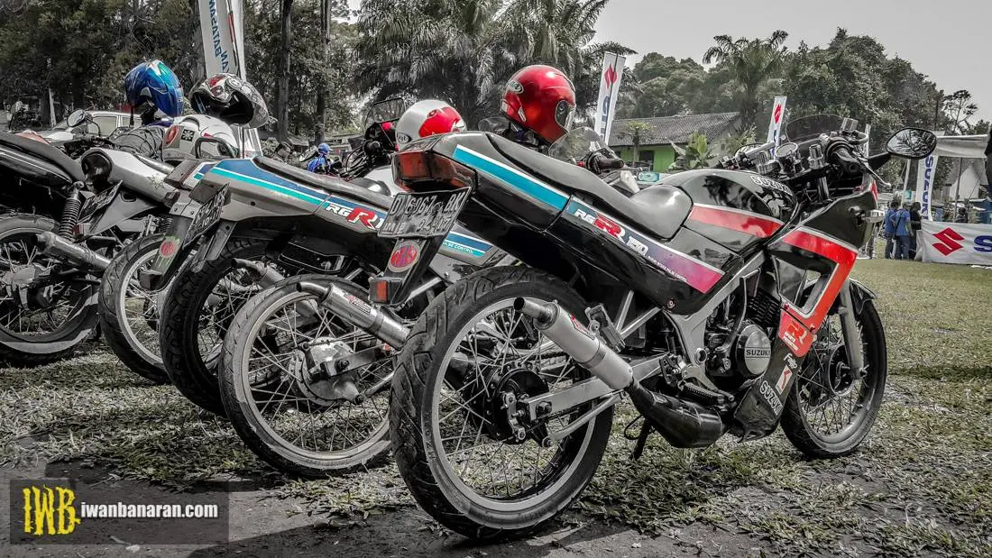 Suzuki bike Meet 2017… — GSX Club Indonesia terbentuk. Wah….ada RGR150 juga cak