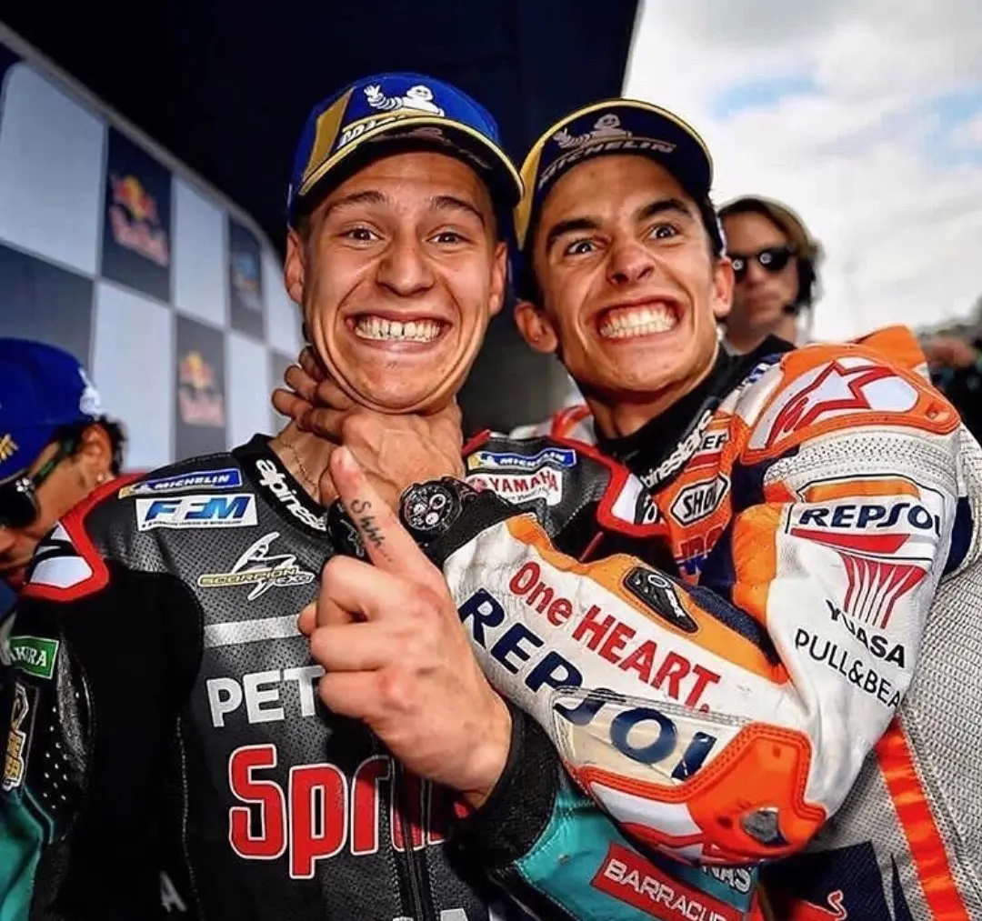 Fabio Quartararo pastikan ingin kalahkan Marc Marquez…..seruuu kieeee !!