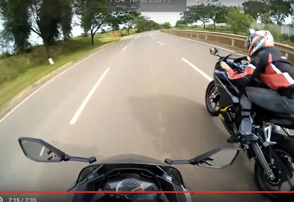 Hot Video : Adu drag All new CBR250RR vs. Ninja 250 FI vs. Ninja 150 SKIPS vs. MT25….hasilnya sudah IWB duga