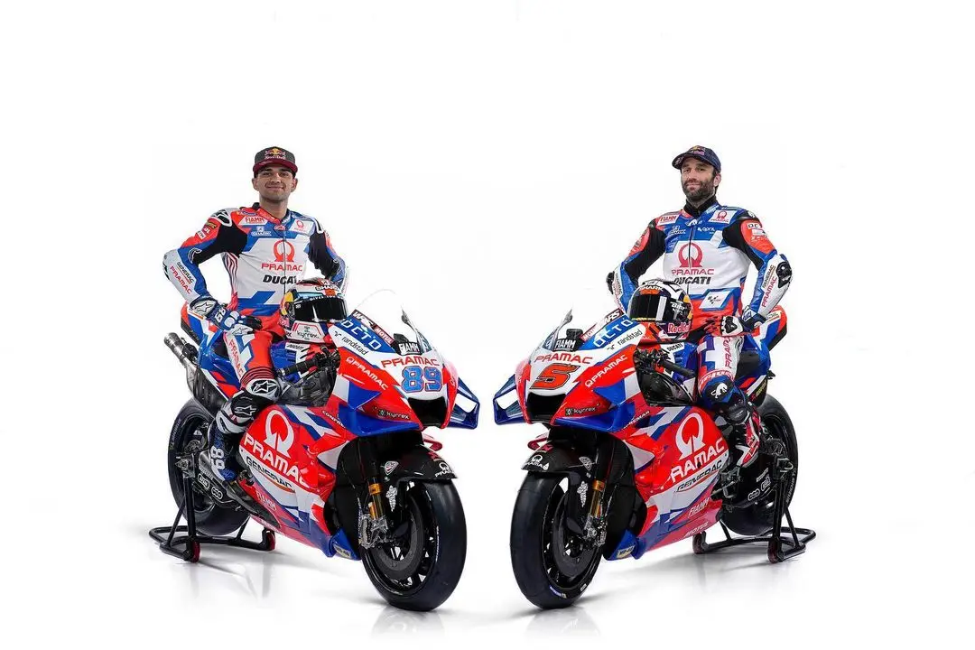 Pramac Racing Resmi luncurkan Livery Motogp 2022, hanya beda posisi warna