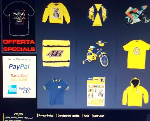 07052010349 Mau merchandise resmi dari Rossi — ? sekarang bisa didapatkan lho —
