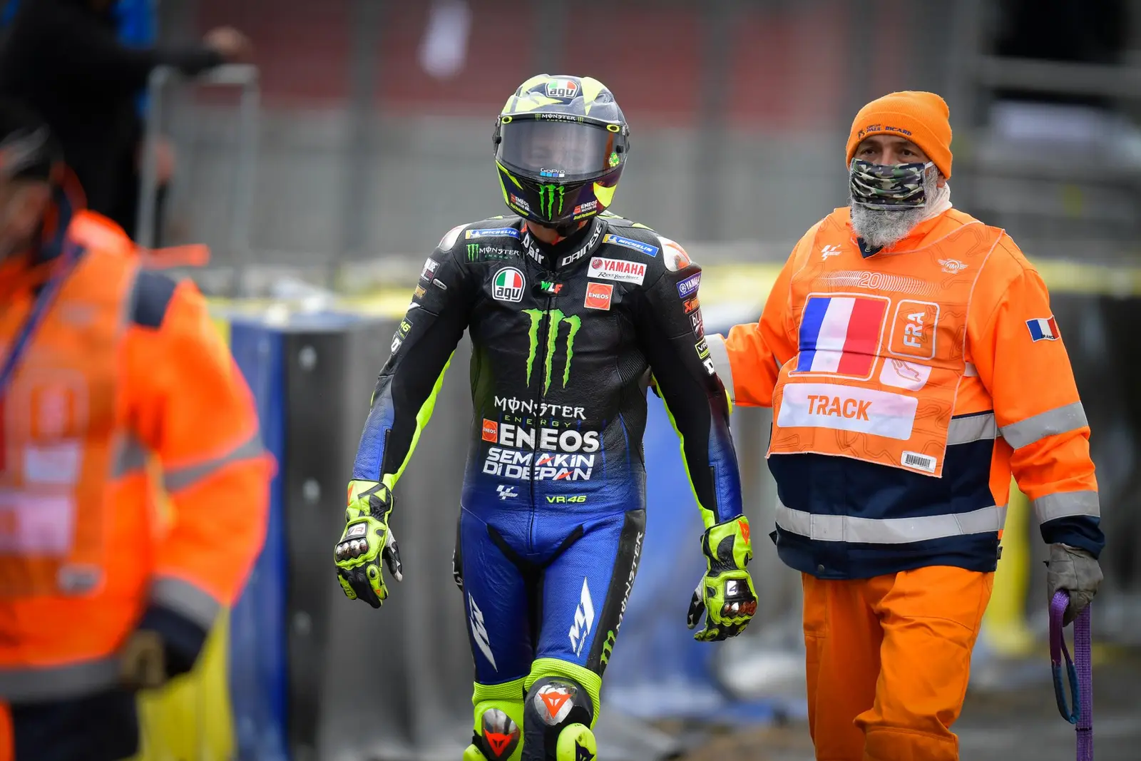 Balada Valentino Rossi dlosor di Le Mans….” Ini memalukan” ujarnya