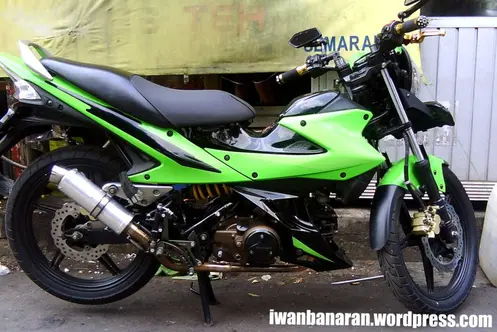 Foot step underbone Kawasaki Athlete…makin Pede aja bro