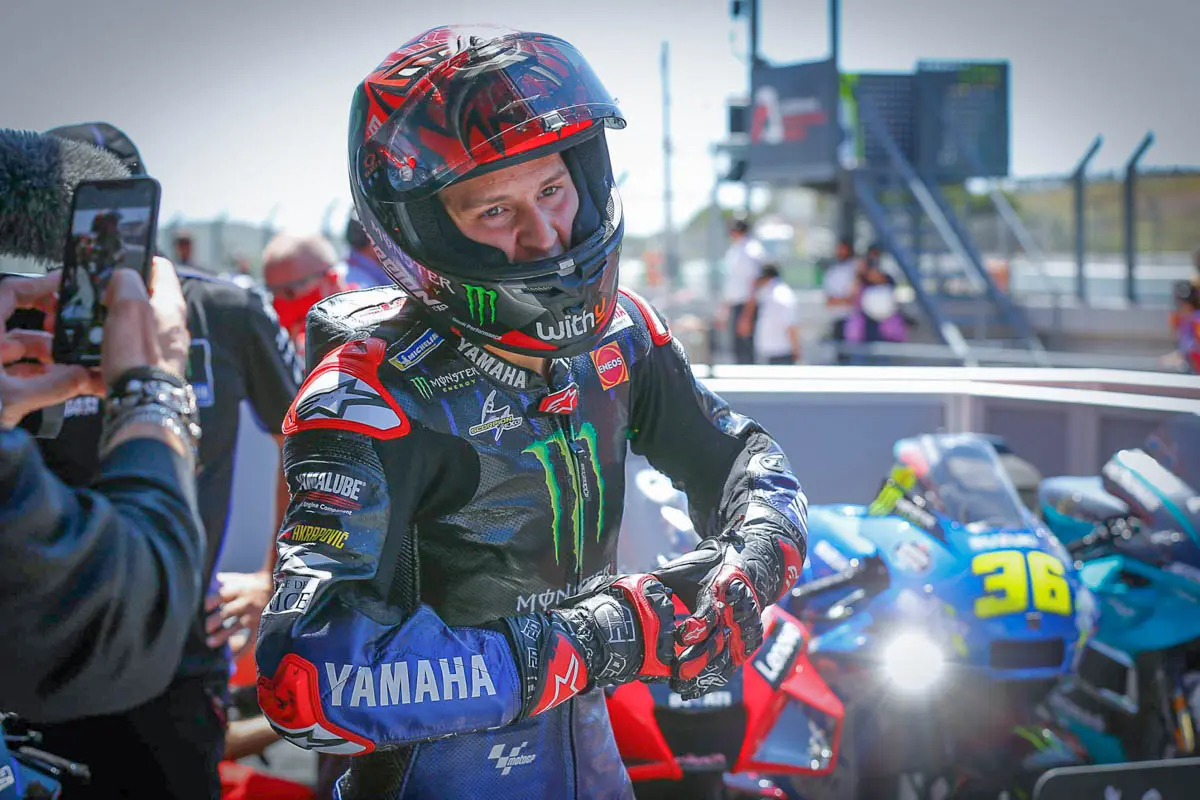 Jelang balap Jerez, Fabio Quartararo pede bisa menang !!! wowwww