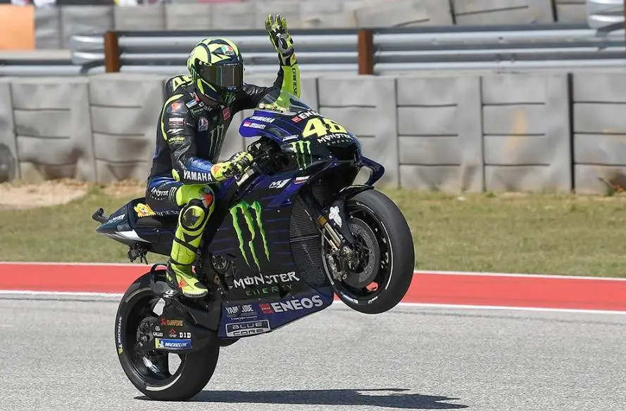 Valentino Rossi akui Alex Rins lebih kencang
