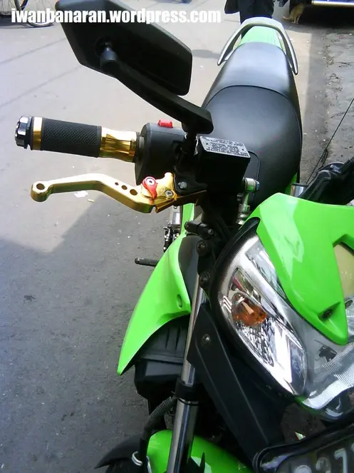 Foot step underbone Kawasaki Athlete…makin Pede aja bro