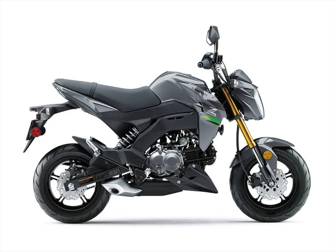 Inilah tampang baru Kawasaki Z125 Pro versi 2020