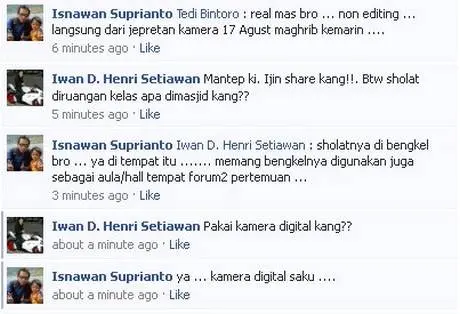 Waladalah… — puasa-puasa koq ada pocong nongol yak???