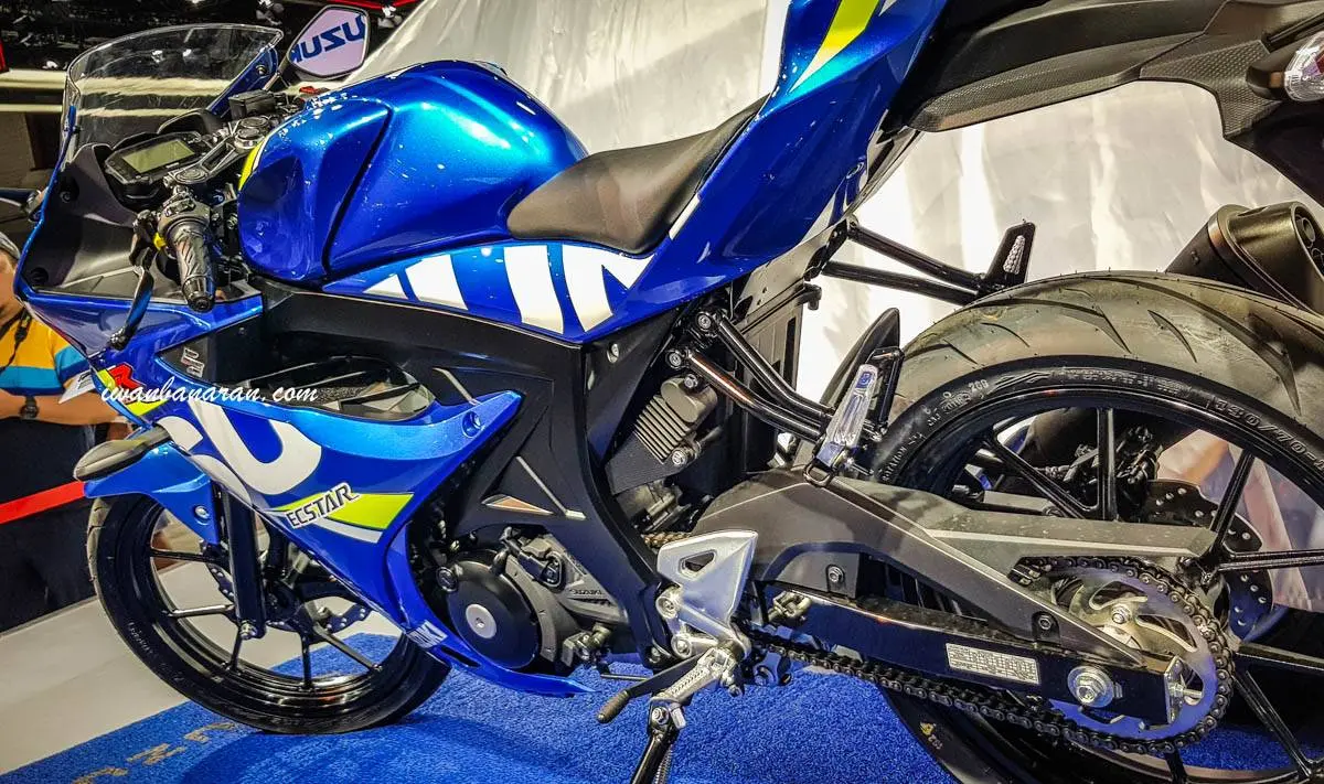 Mega gallery Suzuki new GSX-R150 warna 2018, warna putih hilang