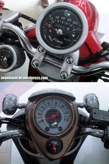 Fino-Scoopy3 Komparasi fisik Honda Scoopy vs. Yamaha Fino. Serupa tapi tak sama……
