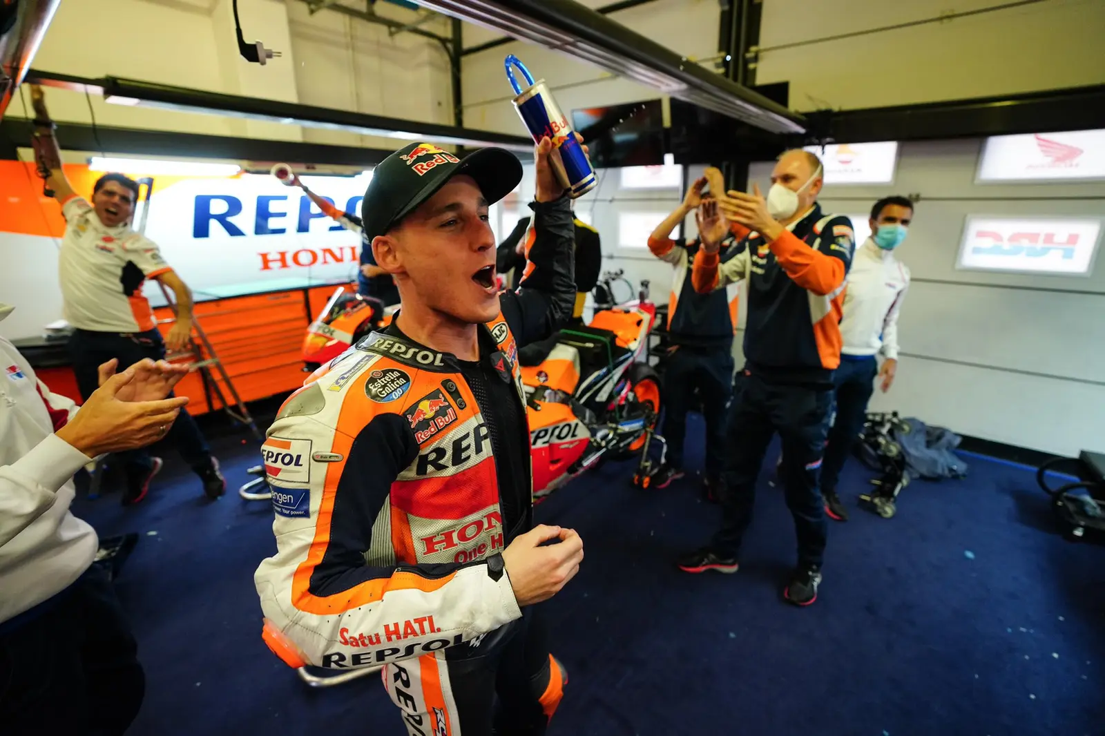 Sangat gembira, tapi Pol Espargaro akui kesulitan ketika tanki BBM RC213V penuh
