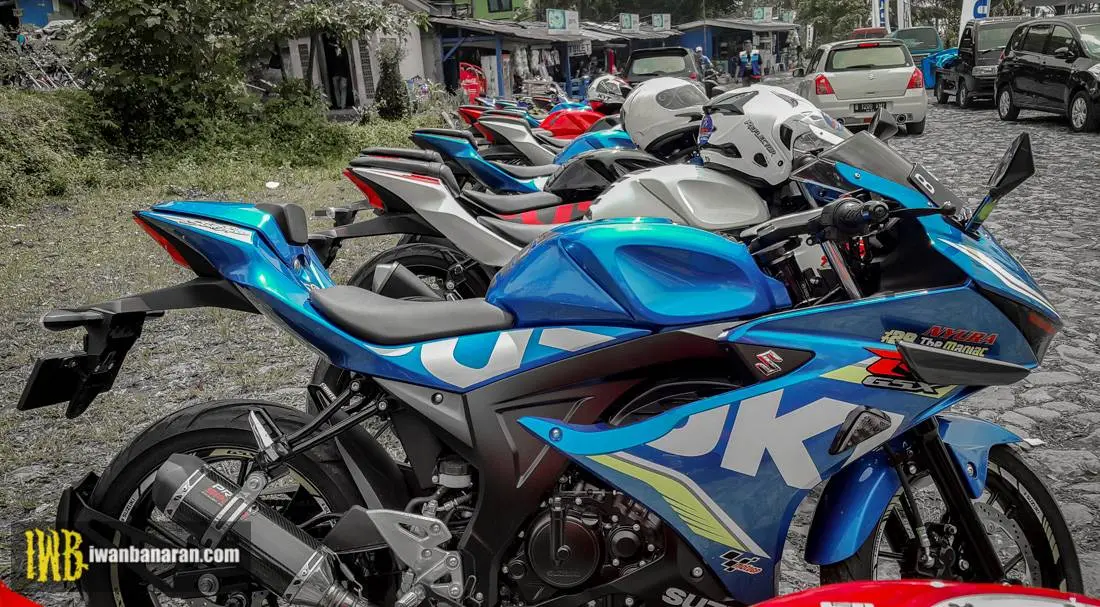 Suzuki bike Meet 2017… — GSX Club Indonesia terbentuk. Wah….ada RGR150 juga cak
