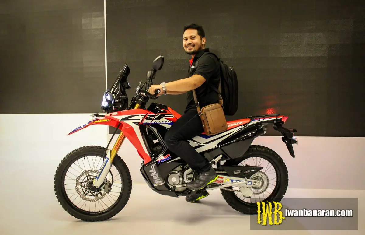 Mega gallery Honda new CRF250 Rally….USD Showa 43mm, kokoh tenan