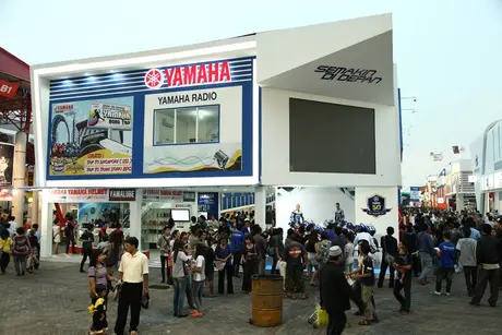 Banjir hadiah Yamaha diajang PRJ. Lumayan nih….