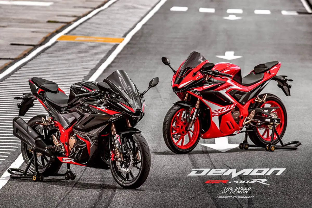 [GEGER] Thailand resmi rilis Sport Fairing GPX Demon GR200R, Gile Sangarrr