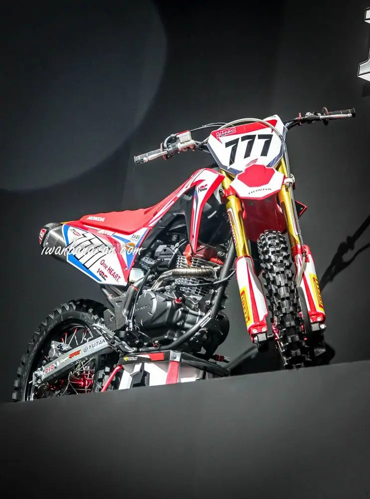 Foto lengkap sosok Honda new CRF150 prototype….tidak heran pada ngilerrrrrr !