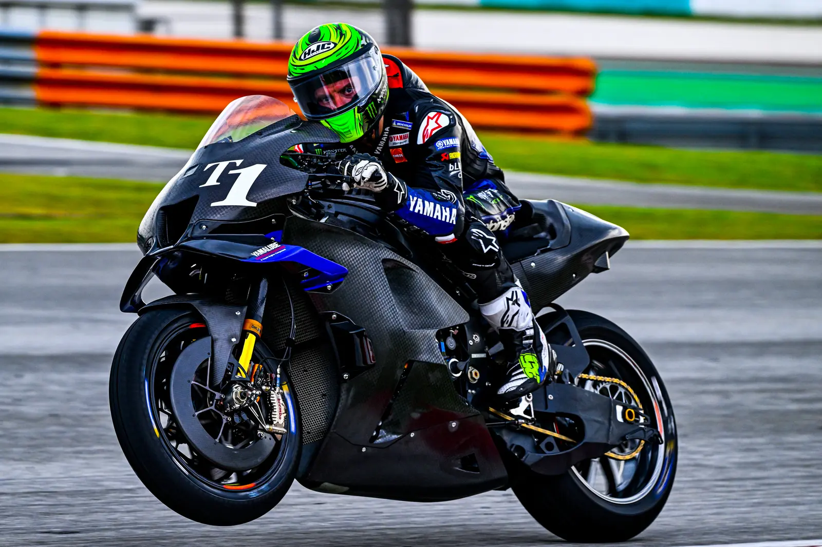 Test Shake Down Motogp Malaysia 2023 : Yamaha jajal swing arm baru, buntut berubah….top speed ngeriii