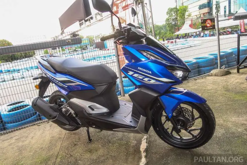 Breaking ! Honda Vario 160 versi 2023 masuk Malaysia, Apa yang beda ??