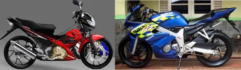 Suzuki FXR150 vs Suzuki Satria FU150….serupa tapi tak sama?