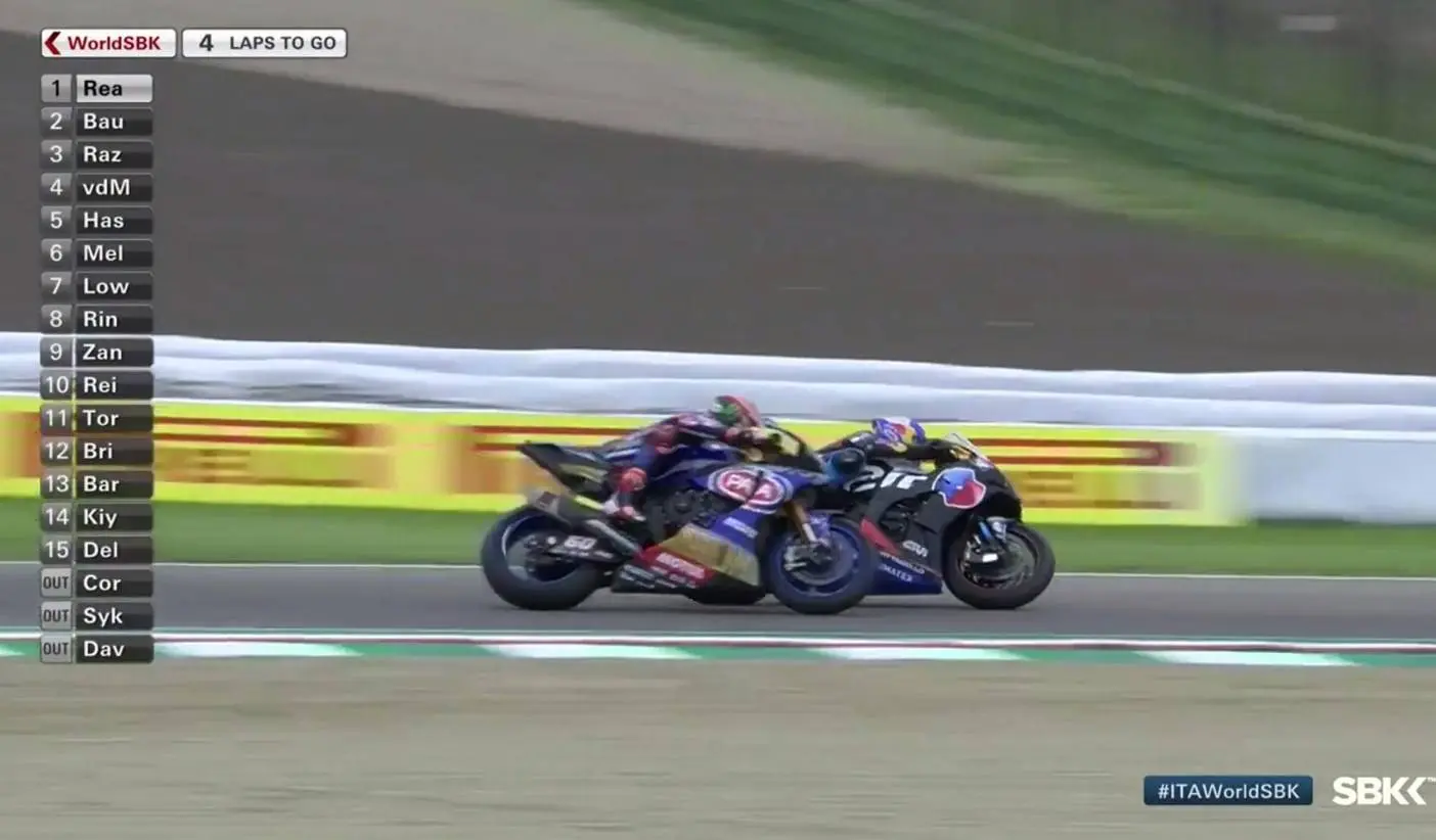 WSBK Race 1 IMOLA : Jonathan Rea berhasil hentikan Bautista, gap jauh cak