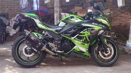 ninja 250 dibegal (3)