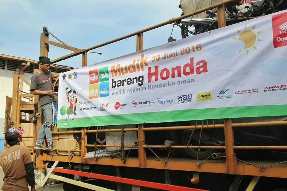 Jadwal mudik bareng Honda 2017 dirilis….berangkat mulai 22 Juni 2017