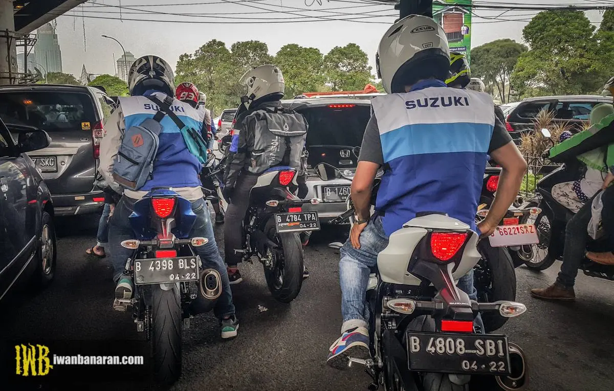 Sunmori bersama Suzuki GSX150… — bahasan tidak jauh dari busi dan gear