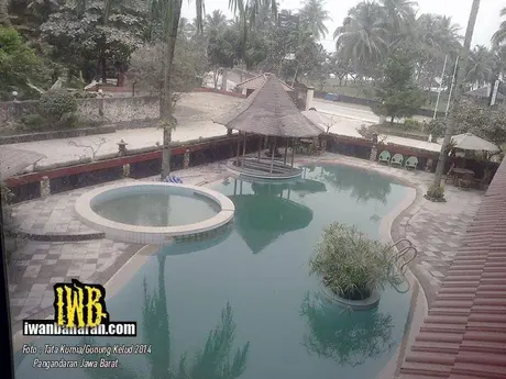 Abu vulkanik Kelud menyerang Pangandaran Jabar
