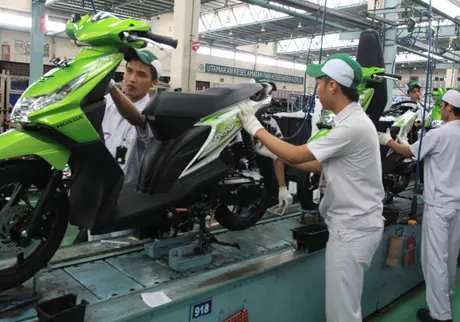 AHM Rilis warna dan striping baru Honda BeAT….