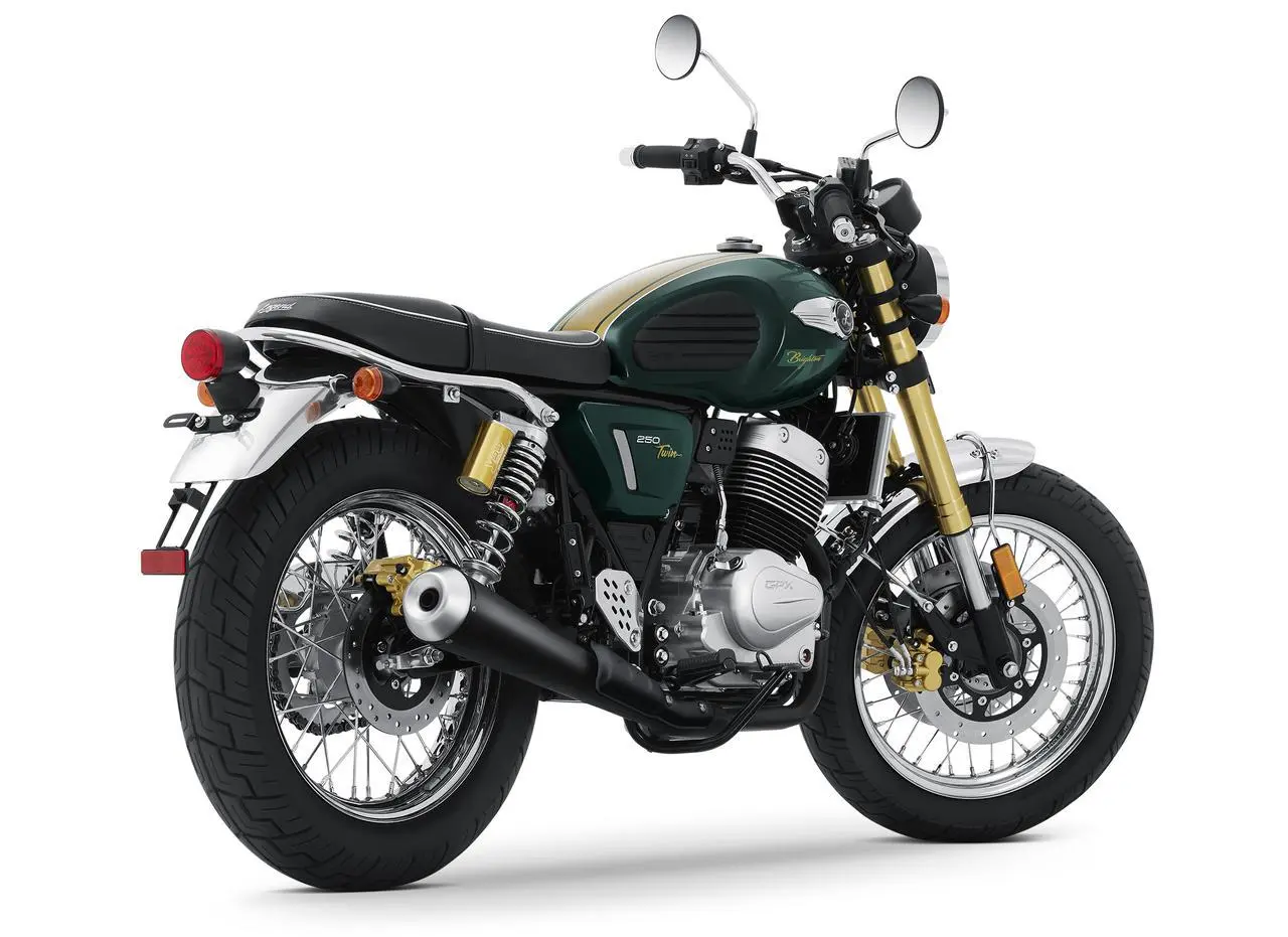 Motor Thailand gebrak Jepang, GPX Legend 250 Brighton unjuk gigi