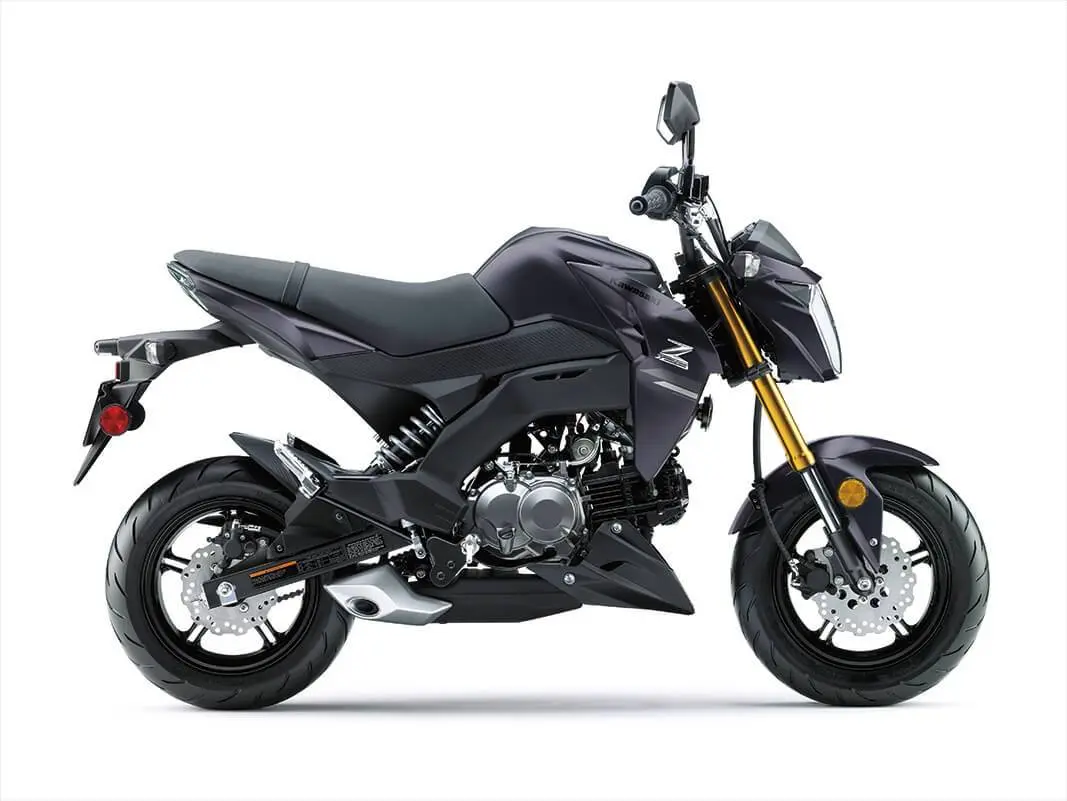 Inilah tampang baru Kawasaki Z125 Pro versi 2020