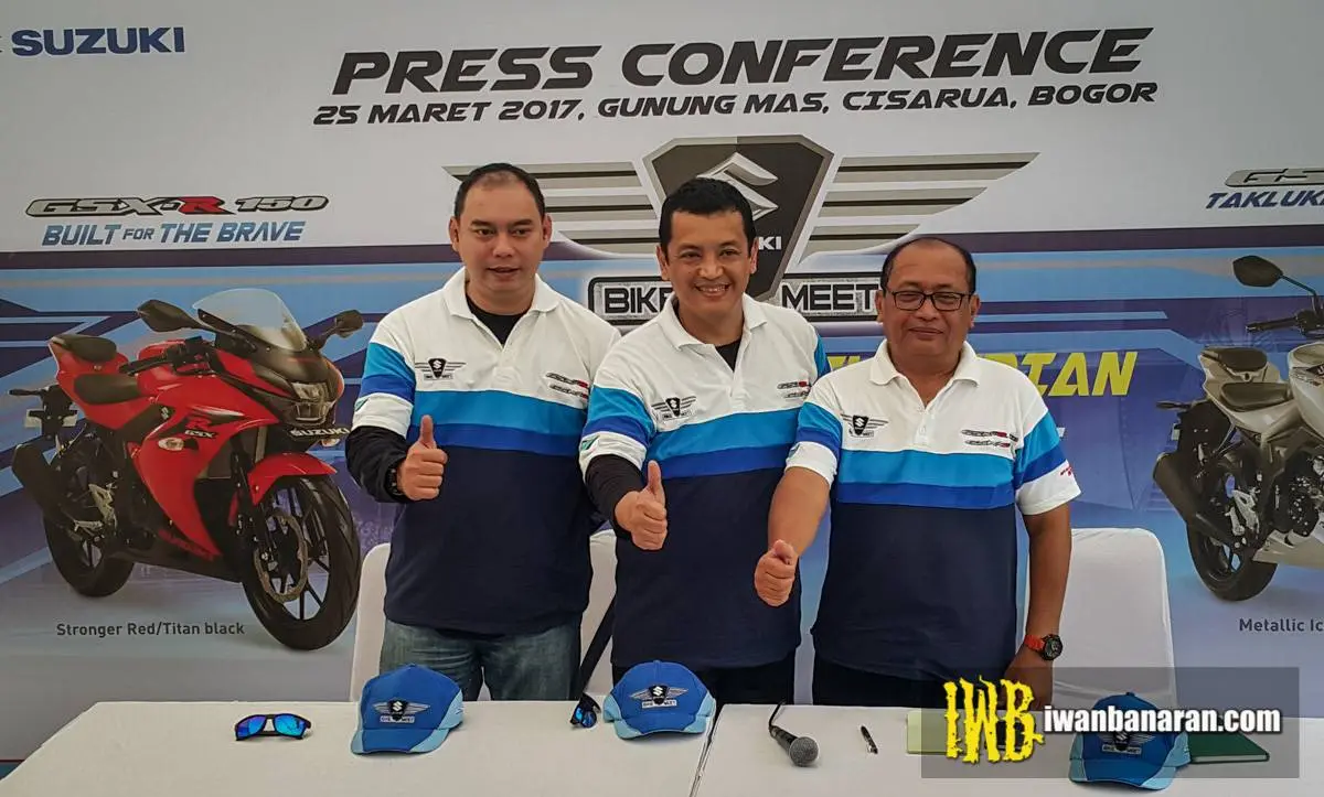Suzuki bike Meet 2017… — GSX Club Indonesia terbentuk. Wah….ada RGR150 juga cak