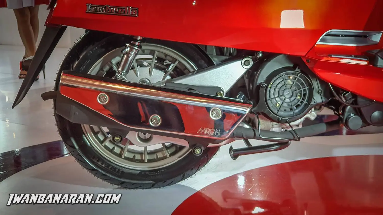 Pict Gallery : Terpesona merahnya Lambretta, finishing detilnya juozz