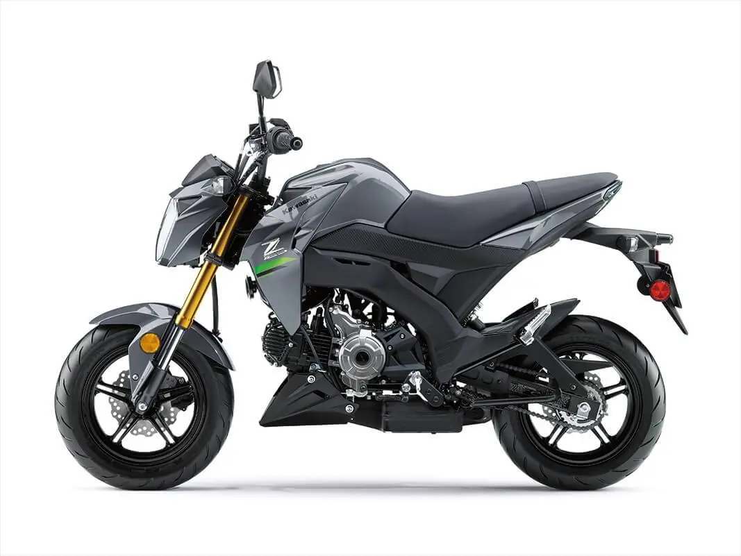 Inilah tampang baru Kawasaki Z125 Pro versi 2020