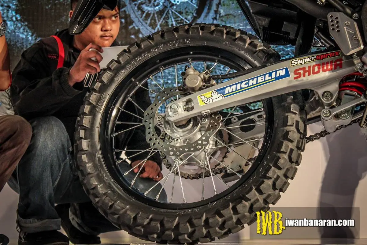 Mega gallery Honda new CRF250 Rally….USD Showa 43mm, kokoh tenan