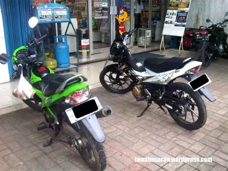Aksi curanmor semakin berani… — Suzuki Satria FU menjadi incaran