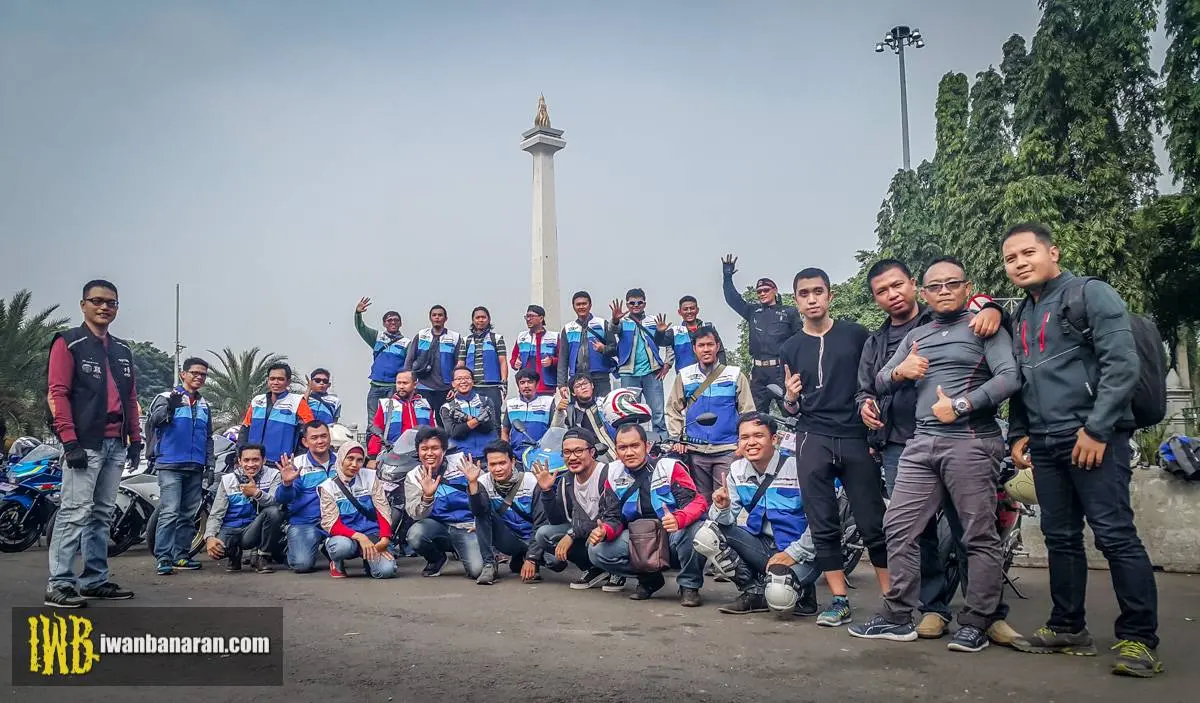 Sunmori bersama Suzuki GSX150… — bahasan tidak jauh dari busi dan gear