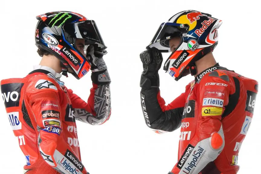 Diberi jalan, Francesco Bagnaia ucapkan terima kasih kepada Jack Miller ! lahhh vulgar